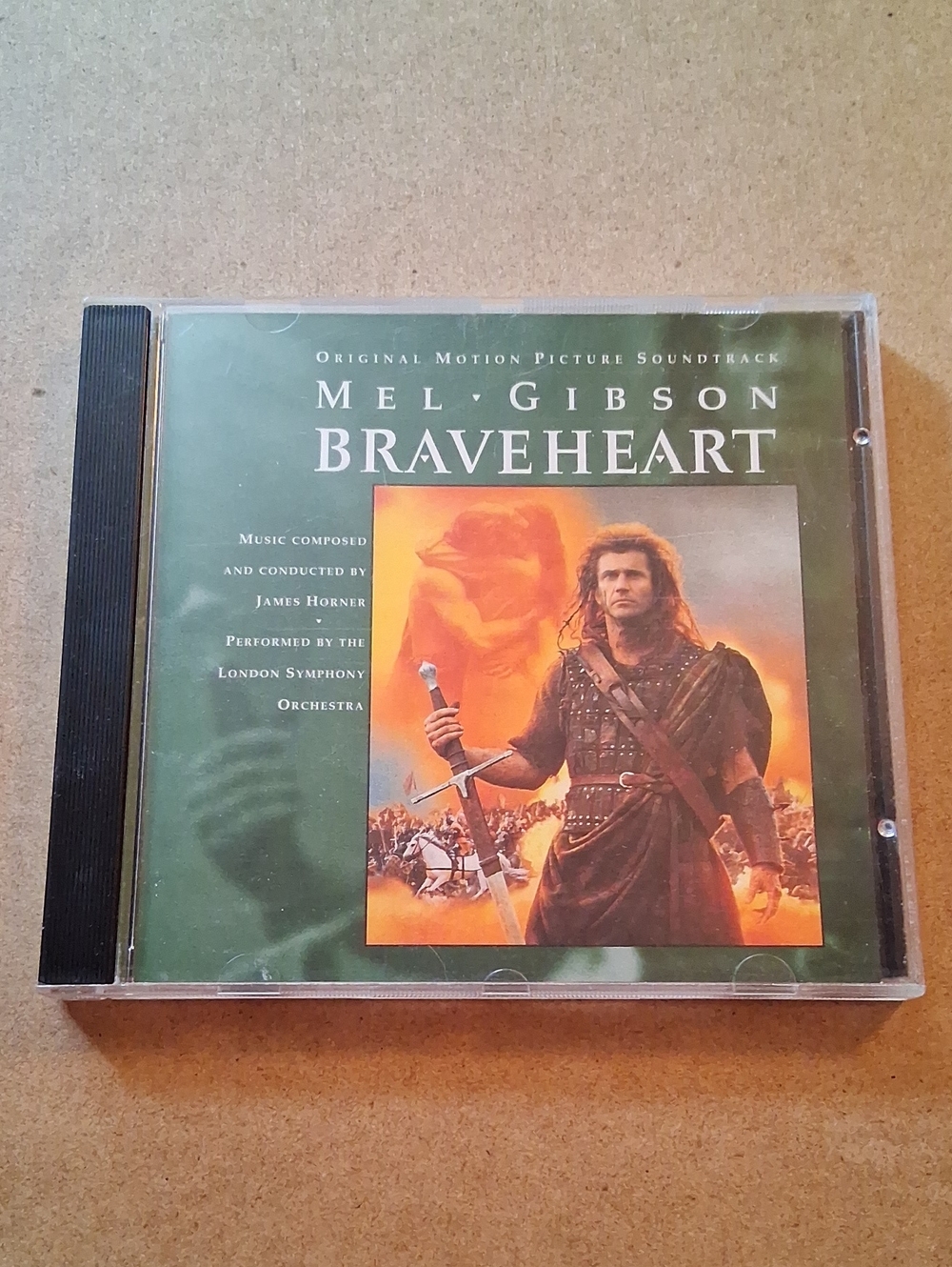 Braveheart Original Motion Picture Soundtrack CD - Green Cover